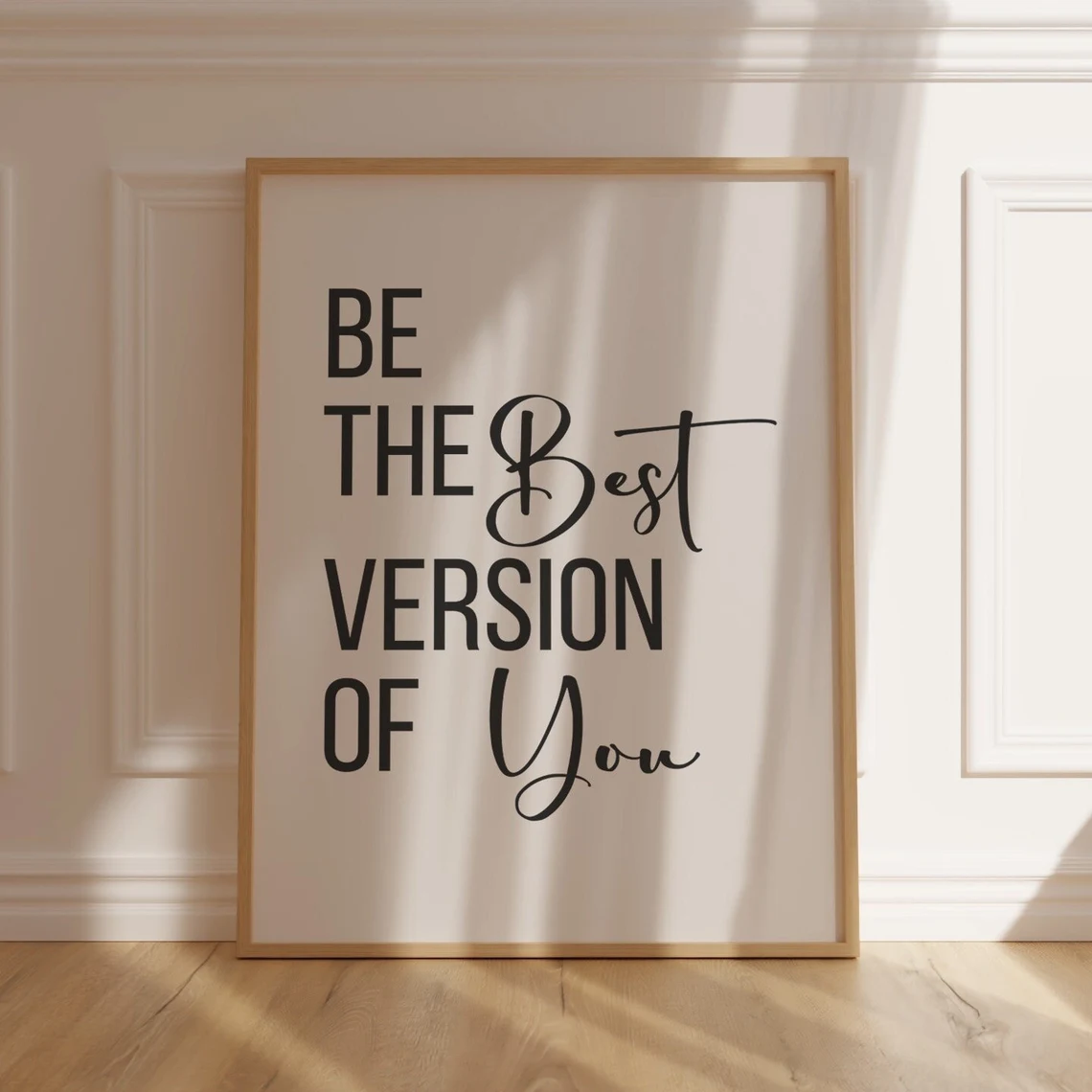 Be The Best Version of You Wall Art